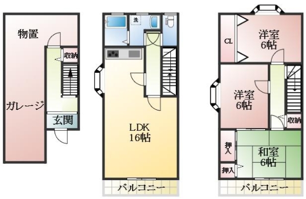 神戸市西区玉津町高津橋 中古一戸建間取画像